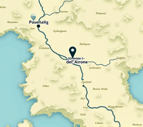 Mappa che indica la posizione di Oasi dell'Airone in Toscana.